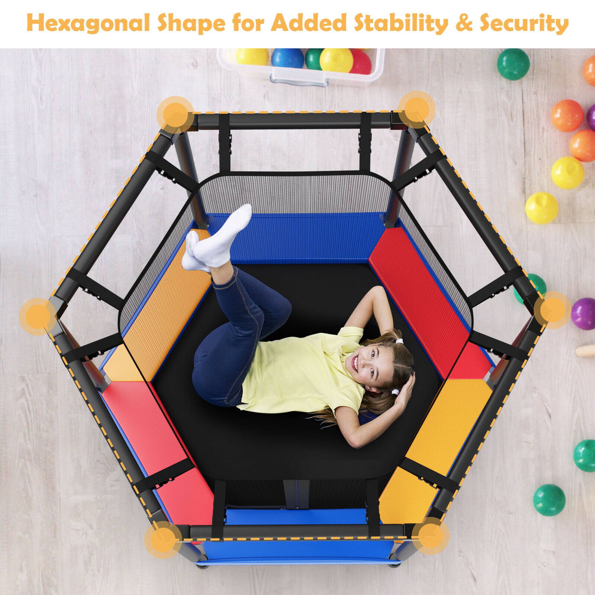 Hexagonal Shape for Added Stability & Security