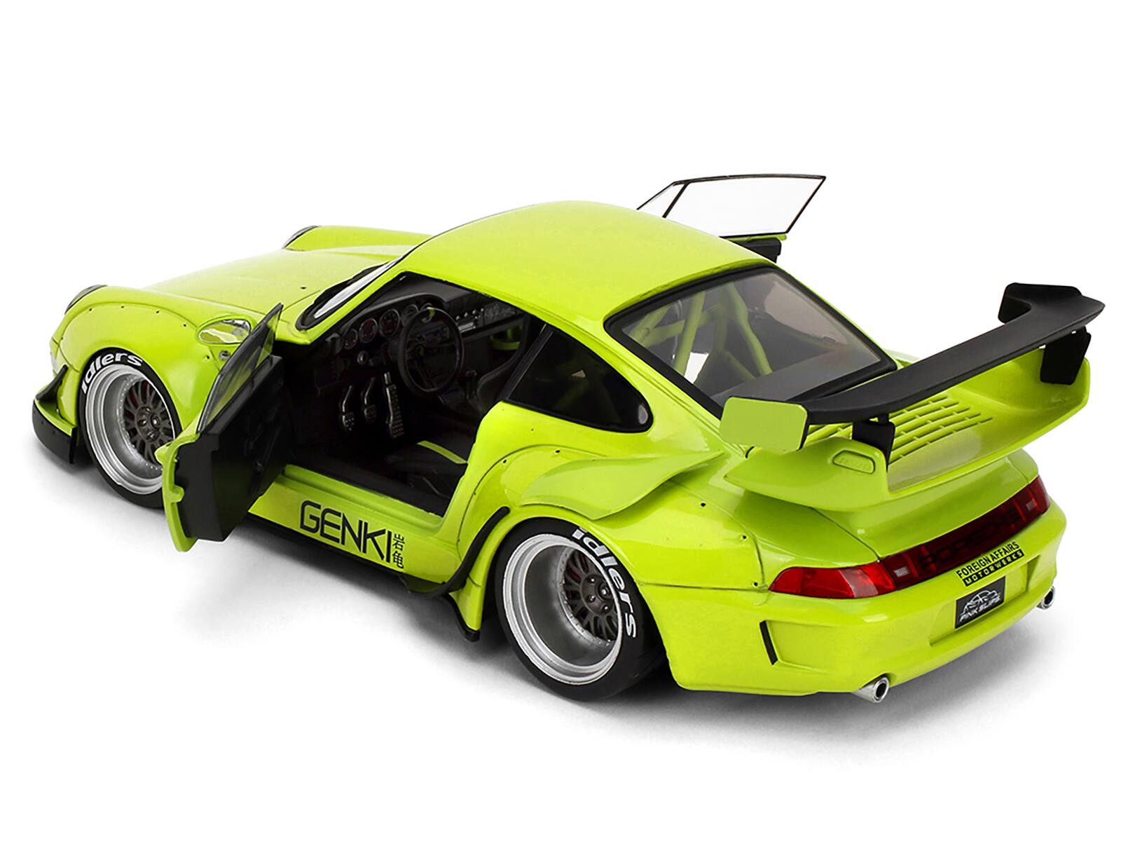 GENKI  
idlers  
PORSCHE  
FOREIGN AFFAIRS  
MOTOR
