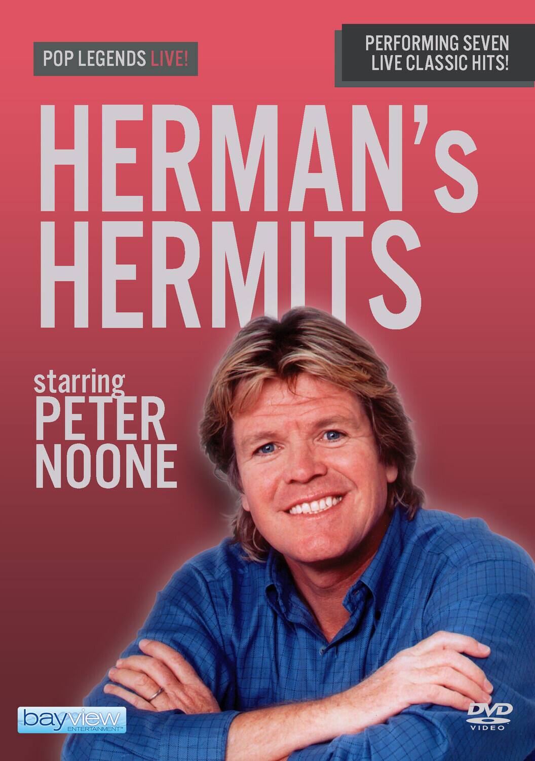 Front. Herman's Hermits - Pop Legends Live!: Herman's Hermits Starring Peter Noone   - DVD.