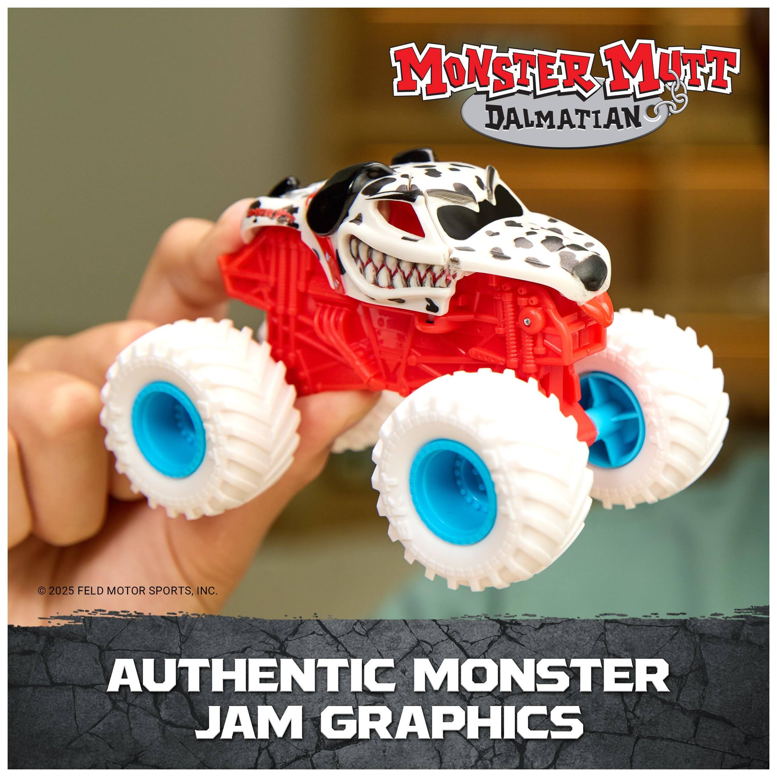 MONSTER MUTT DALMATIAN  
© 2025 FELD MOTOR SPORTS, INC.  
AUTHENTIC MONSTER JAM GRAPHICS