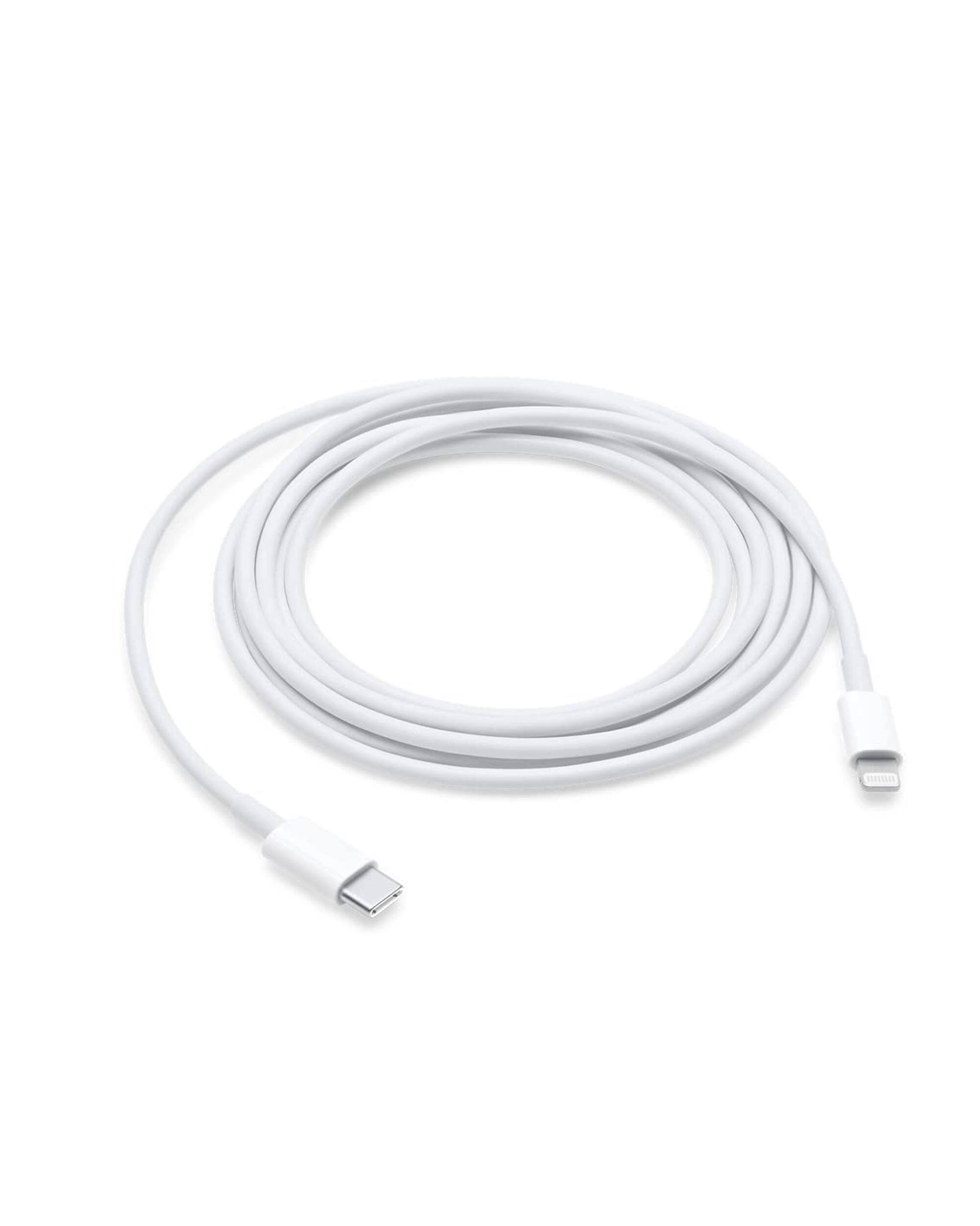 Alt View 3. MobileSentrix - 3 ft (1 m) USB-C to Lightning Cable Compatible For iPhone / iPad - OEM - White.