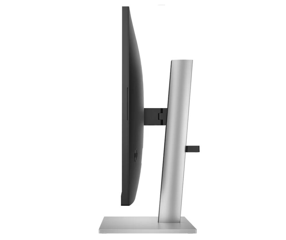 Alt View 1. HP - HP 27" FHD IPS Monitor, Anti-Glare, Flicker Free, 300nits Brightness, VESA Mount, HDMI & DKZ Hub, Black/Silver Color - Black/Silver.