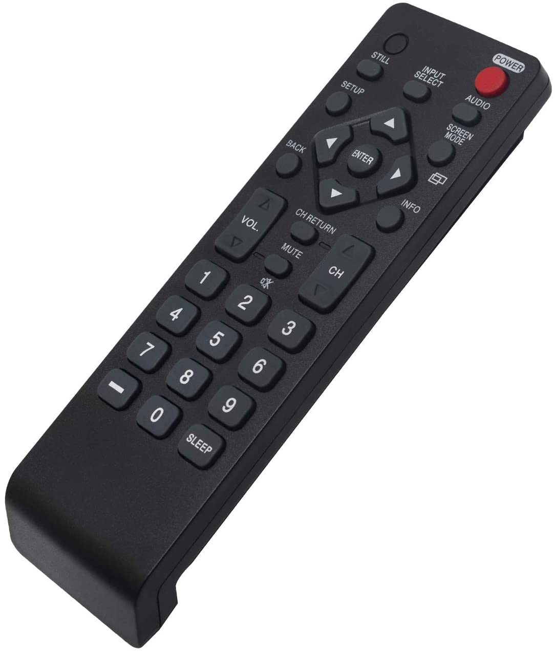 BACK STILL SETUP ENTER INPUT POWER SELECT AUDIO MODE SCREEN - VOL. CHRETURN 7 MUTE / 1 CH 2 4 3 5 7 6 8 0 9 SLEEP INFO