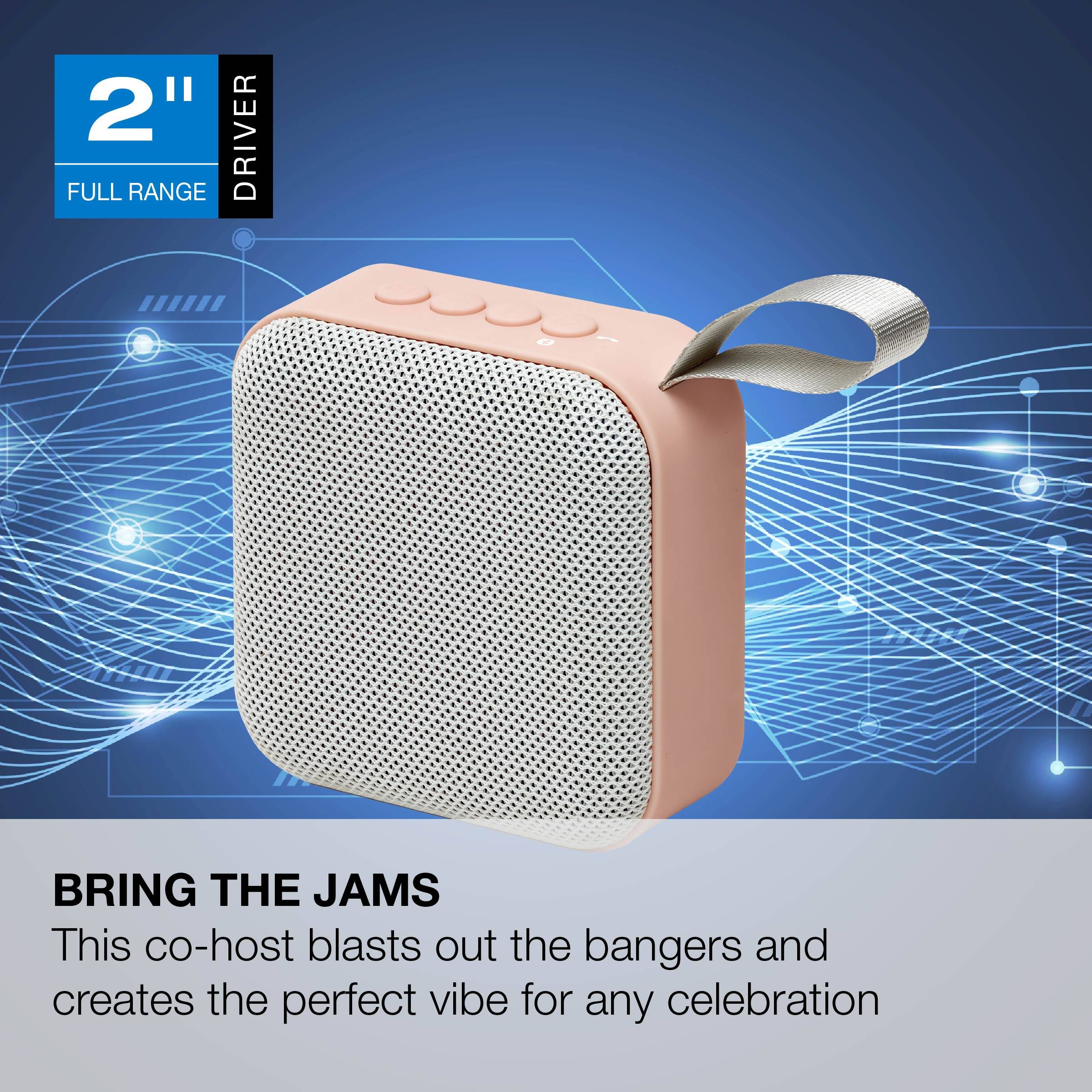 2" DRIVER  
FULL RANGE

BRING THE JAMS  
This co-host blasts out the bangers and creates the perfect vibe for any celebration