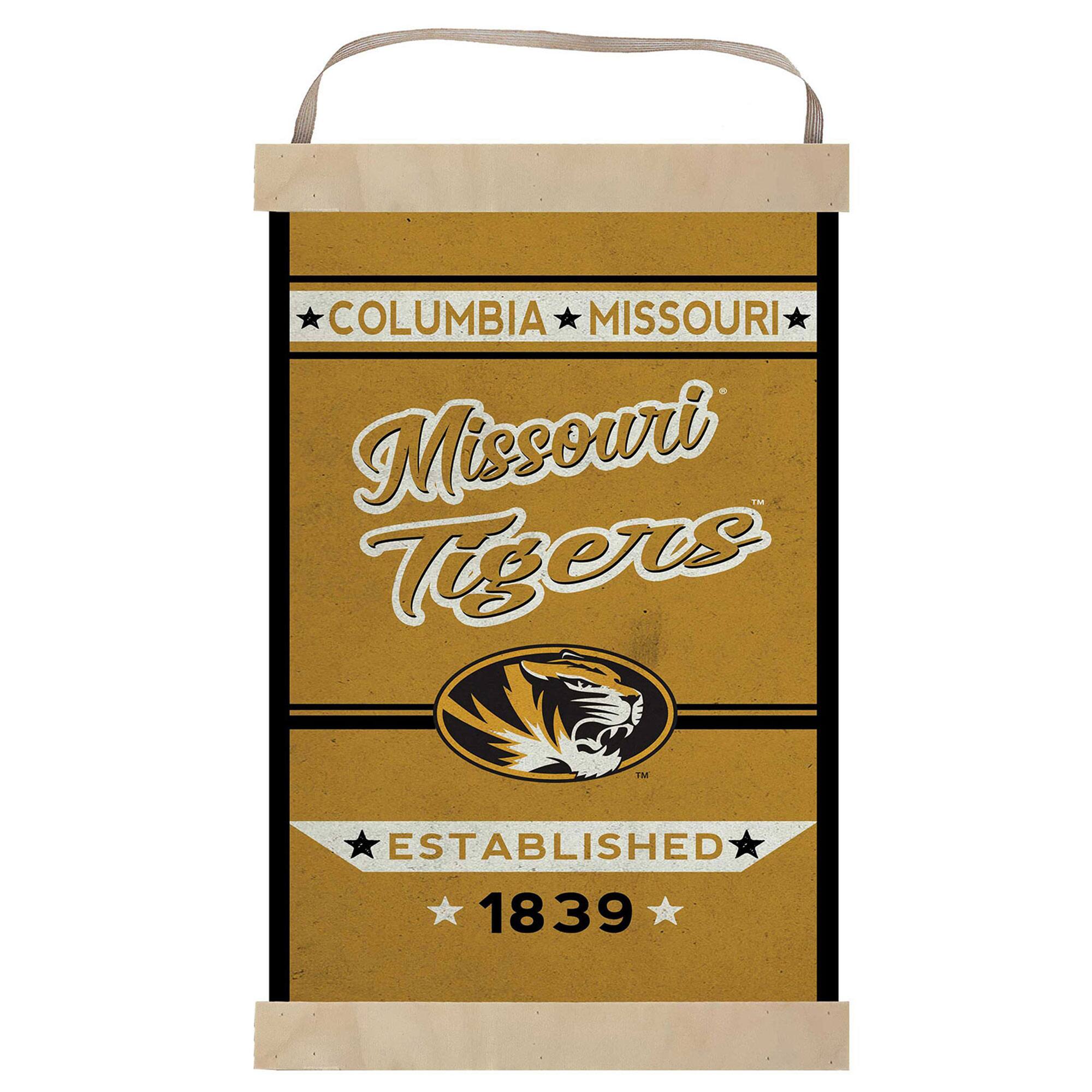 COLUMBIA MISSOURI  
Missouri Tigers  
ESTABLISHED 1839