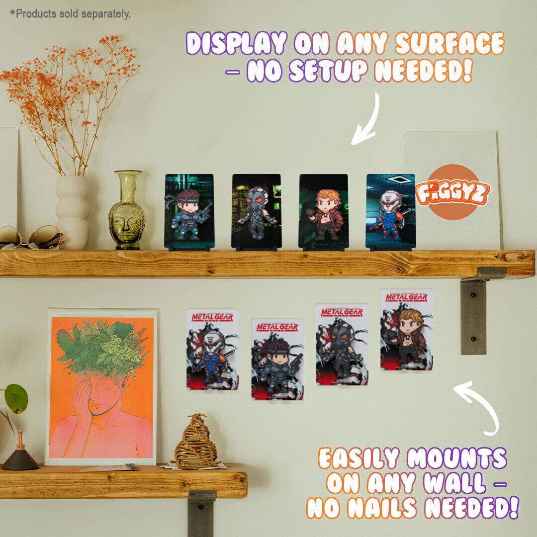 *Products sold separately.

DISPLAY ON ANY SURFACE - NO SETUP NEEDED!

EASILY MOUNTS ON ANY WALL - NO NAILS NEEDED!