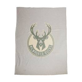 Logo Brands - Milwaukee Bucks 54" x 84" Sweatshirt Blanket - Multicolor