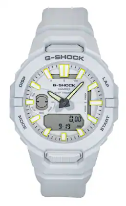 Casio - G-Shock G-Squad Analog Digital Smartphone Link Plastic Strap Dial Quartz GBA-950-7A 200M Men's Watch - White