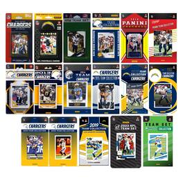 C&I Collectibles - Los Angeles Chargers Trading Cards Team Sets - Multicolor