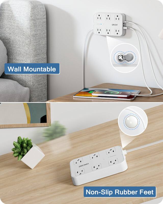 LENCENT

Wall Mountable

LENCENT

Non-Slip Rubber Feet