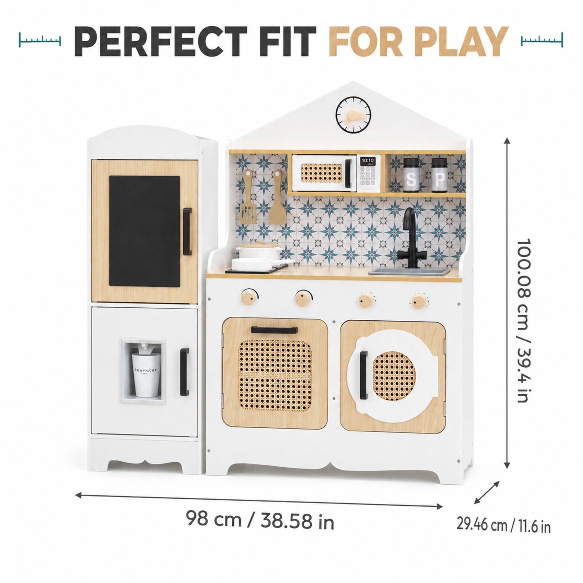 PERFECT FIT FOR PLAY

eanstar

98 cm / 38.58 in

10:10 AVI

S

P

100.08 cm / 39.4 in

29.46 cm / 11.6 in