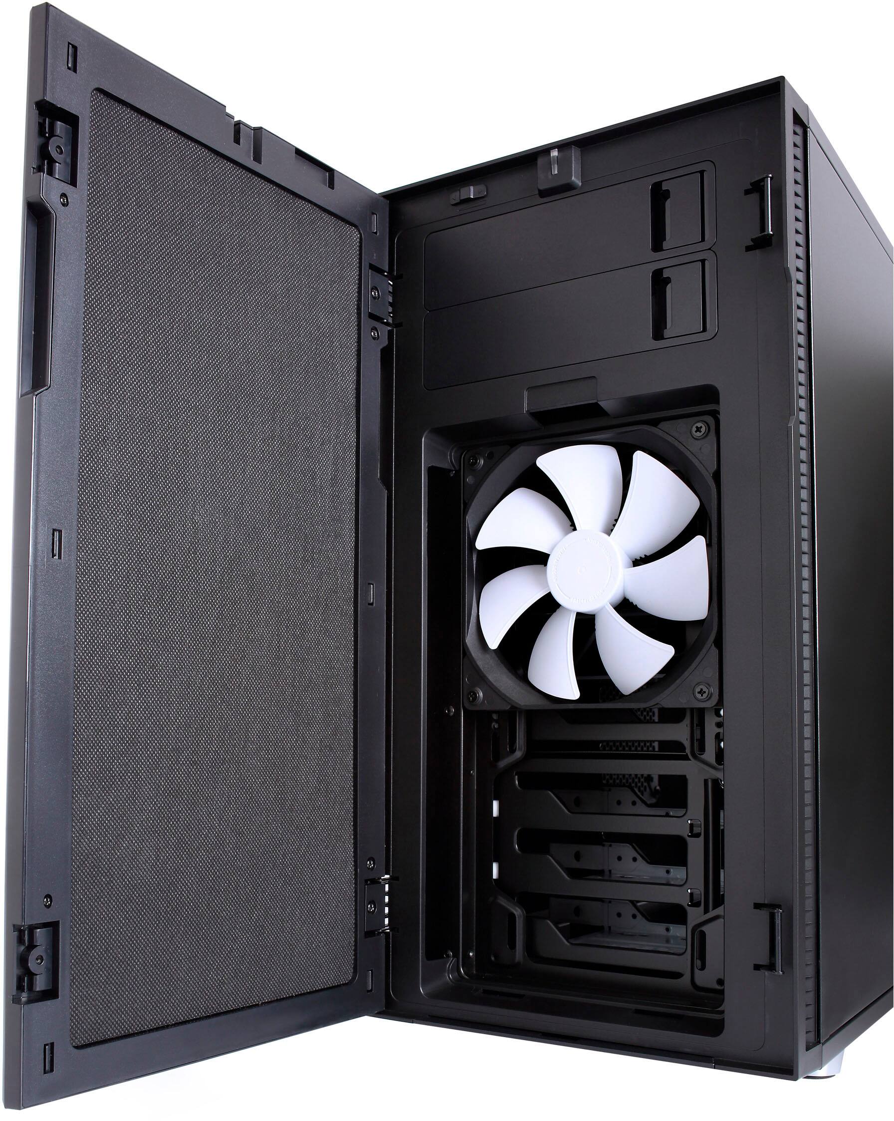 Alt View 22. Fractal Design - Define R5 Black Silent ATX Mid-Tower PC Case - Black.