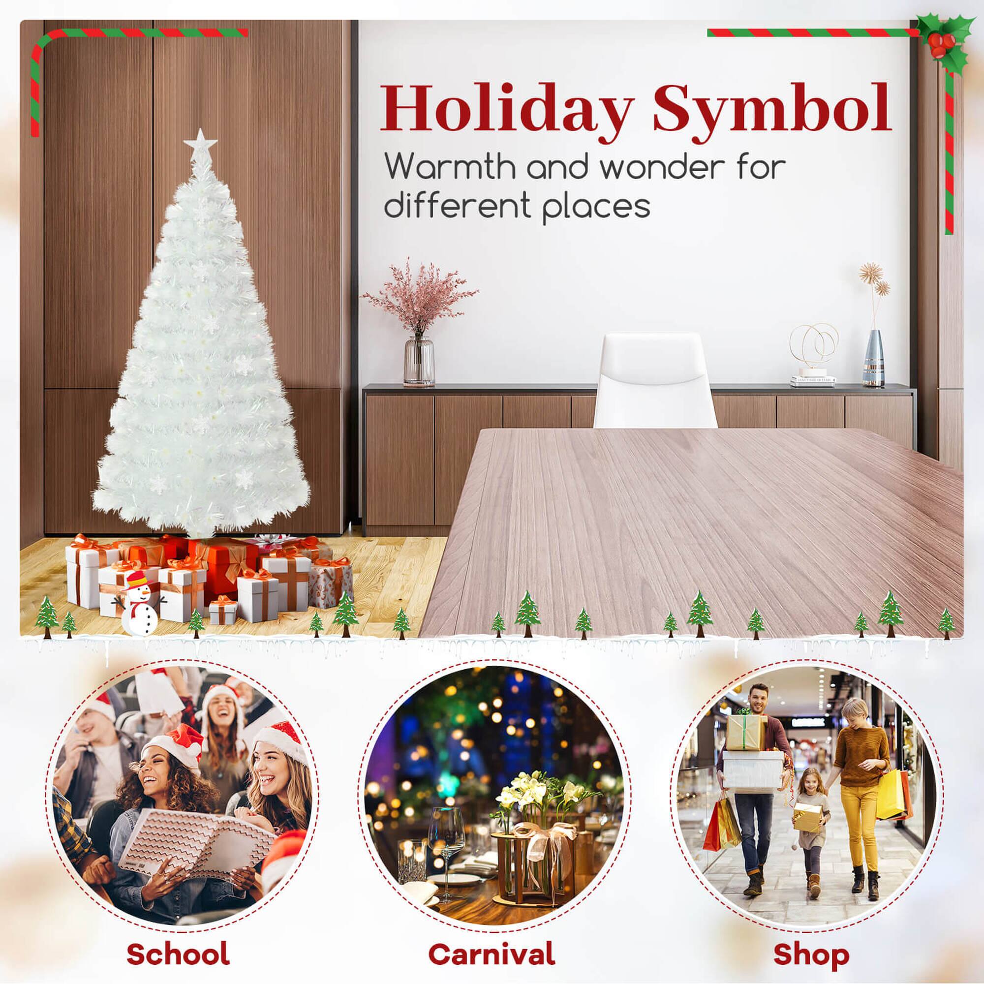Holiday Symbol  
Warmth and wonder for different places  

School  
Carnival  
Shop