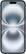 Angle. Apple - Apple iPhone 16 256GB GSM / CDMA Unlocked Phone - White - White.