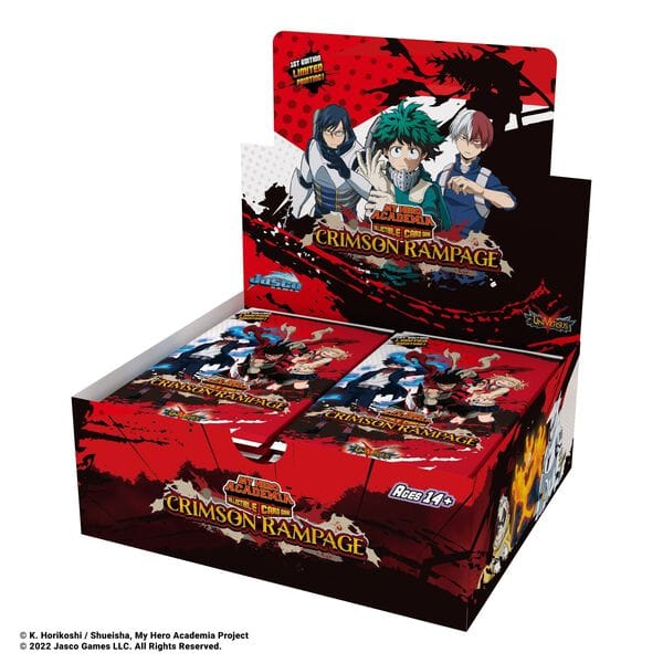 Jasco Games - UniVersus CCG My Hero Academia - Collectible Card Game Series 2: Crimson Rampage Booster Box price history on PriceWatchPro