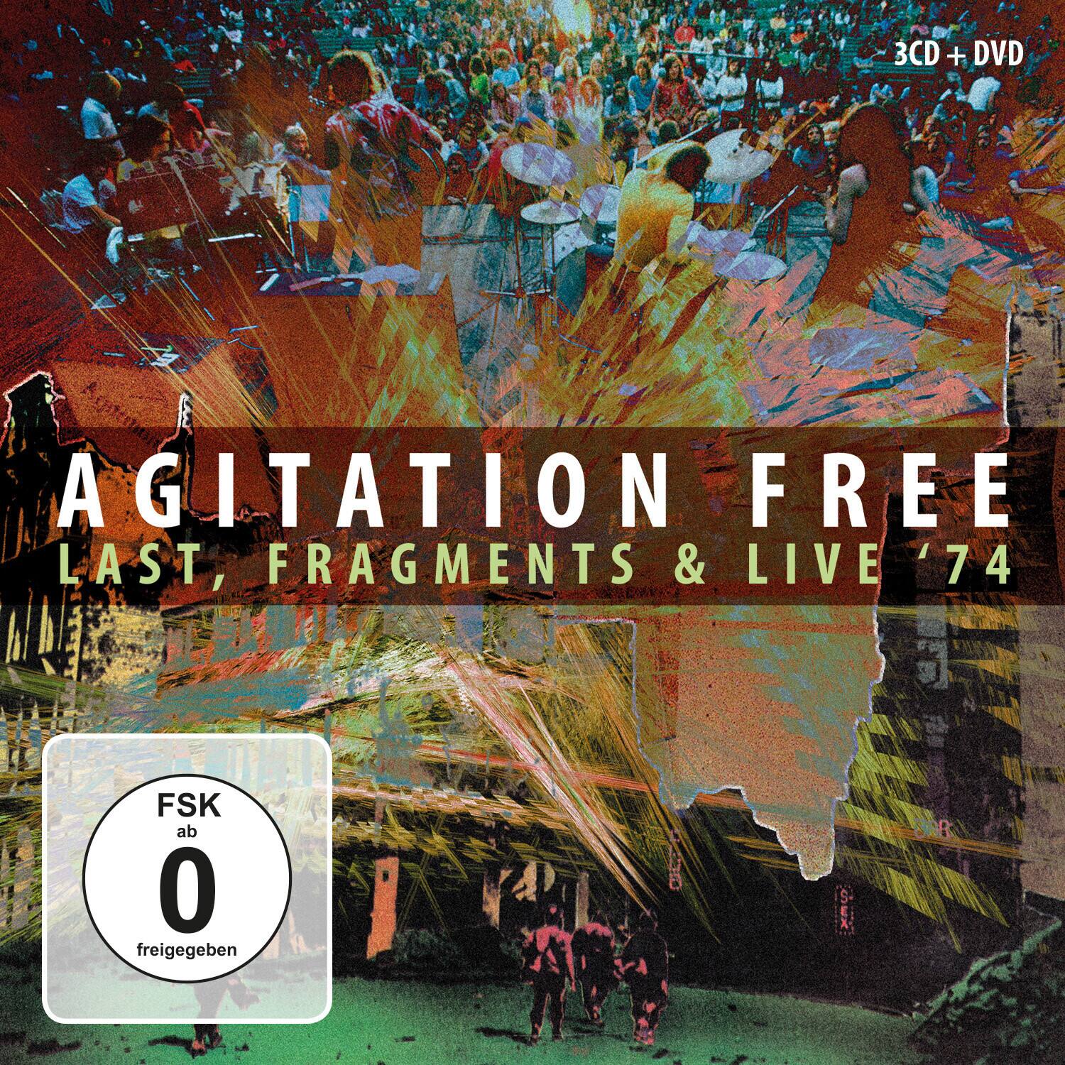 AGITATION FREE  
LAST, FRAGMENTS & LIVE '74  

3CD + DVD  

FSK ab 0 freigegeben