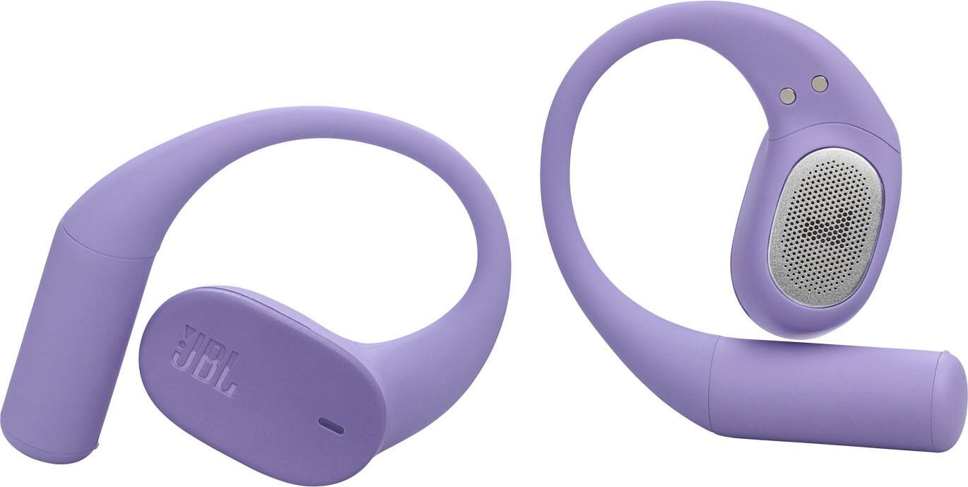 Angle. JBL - Sense Lite - TRUE Wireless Bluetooth Open-ear Headphones - 2025 - Purple.