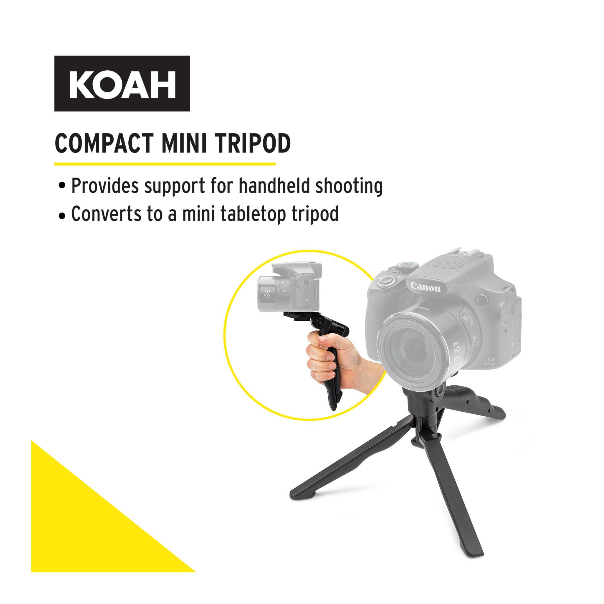 COMPACT MINI TRIPOD Provides support for handheld shooting Converts to a mini tabletop tripod Canon N 400 .