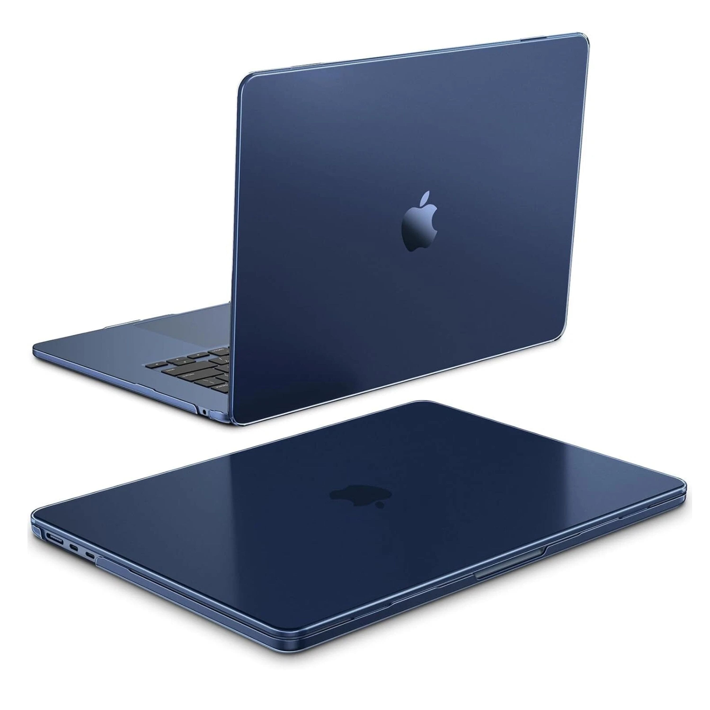 Kitcheniva - Snap On Hard Shell Case For MacBook Air 15 Inch A3114 A2941 (2023 2024) - Frost Midnight