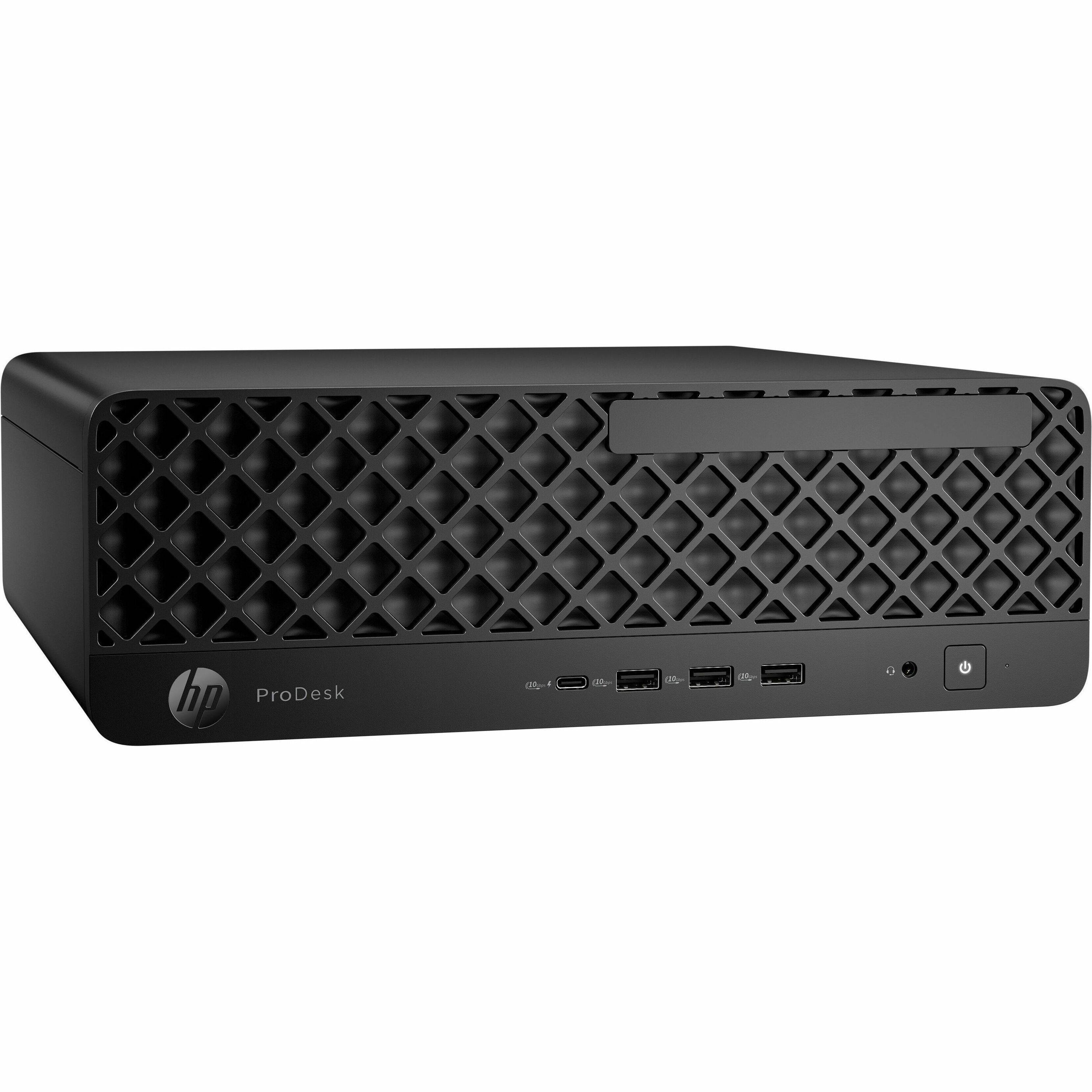 Front. HP - ProDesk 4 G1i Desktop - Intel Core Ultra 5 - 16GB Memory - 512GB SSD - Jack Black.