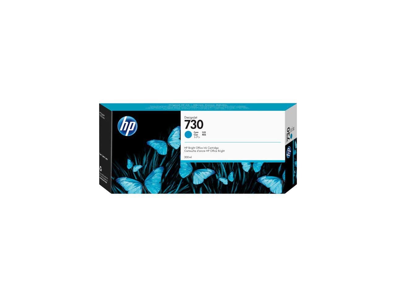 HP - 730 High Yield Ink Cartridge - Cyan