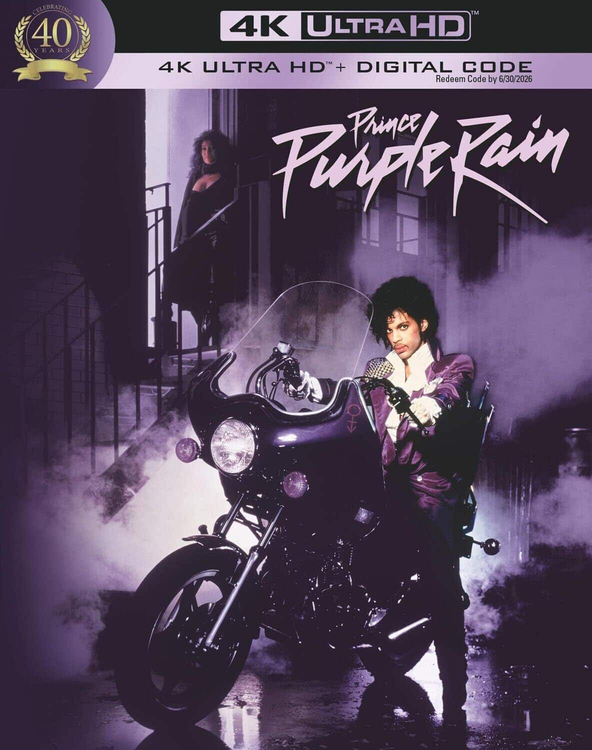 Front. Purple Rain   - 4K Blu-Ray.
