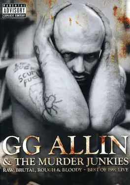 G.G. Allin - Raw Brutal Rough & Bloody: Best of 1991 Live - DVD