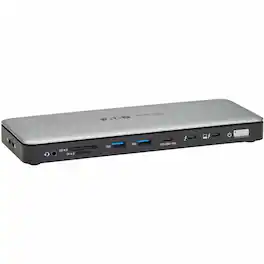 Tripp Lite - series MTB4-DOCK01A Docking Station - for Desktop PC, Notebook, Monitor, TV, Projector, Keyboard, Flash
