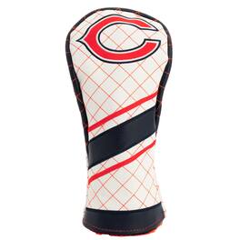 Team Golf - Chicago Bears Striped Quilted Fairway Headcover - Multicolor