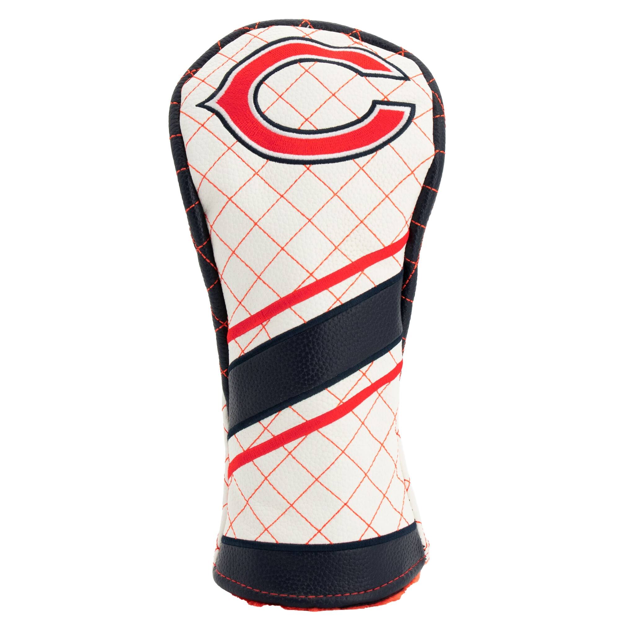 Team Golf - Chicago Bears Striped Quilted Fairway Headcover - Multicolor
