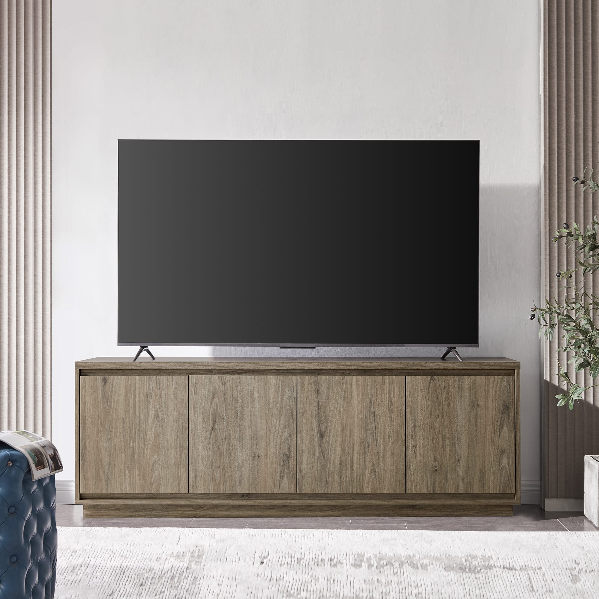 Front Zoom. Camden&Wells - Freeport TV Stand for Most TVs up to 75" - Oak.