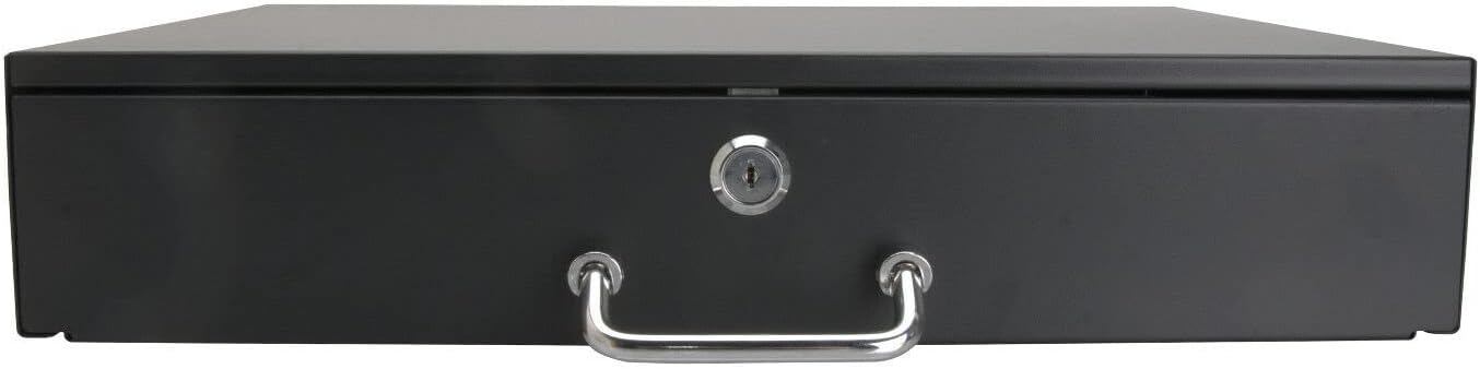 Alt View 1. Cables Direct Online - 2U 19" Rack Mount Locking Storage Drawer – Steel Server Cabinet Case for DJ/IT/AV Equipment - Black.