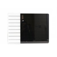 Floortex - Glass Magnetic Planning Board 17" x 23" - White - Front_Zoom