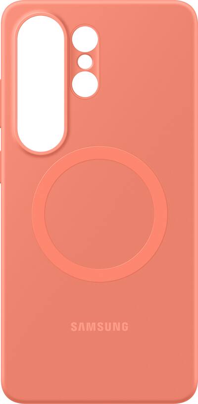 Samsung Galaxy S26 Ultra Silicone Magnet Case Coral Red EF Samsung Galaxy S26 Ultra Silicone Magnet Case Coral Red EF
