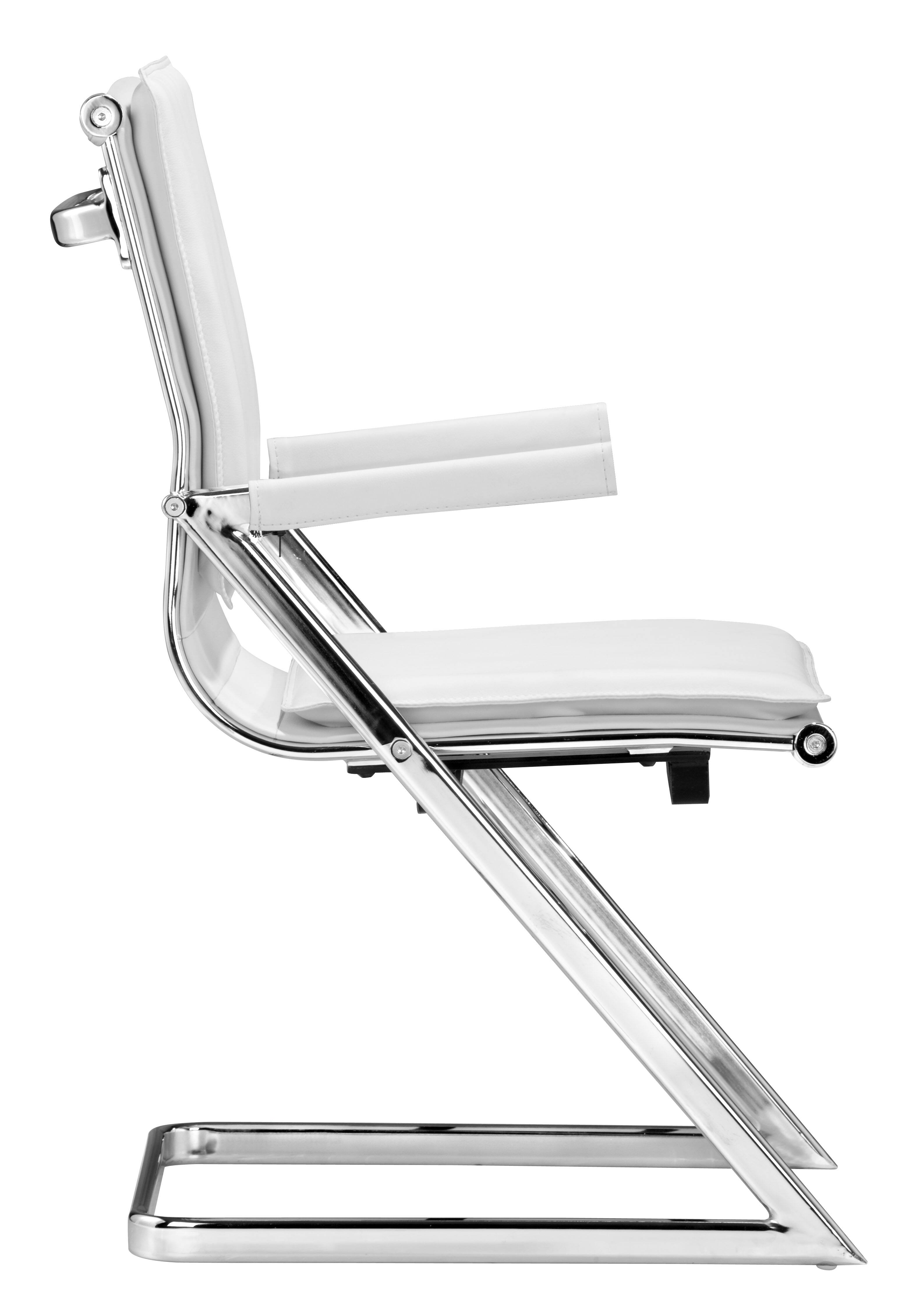 Back. Hivvago - Lider Plus Conference Chair (Set of 2) White - White.