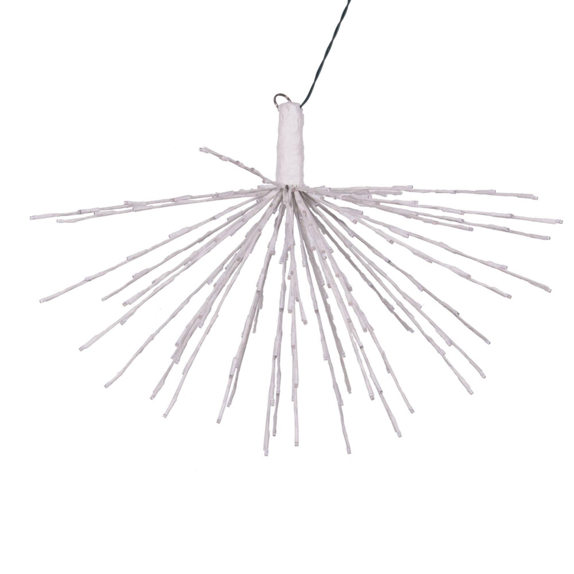 Front. Vickerman - Vickerman 240Lt x 32" White Starburst Warm White 5mm LED Lights..