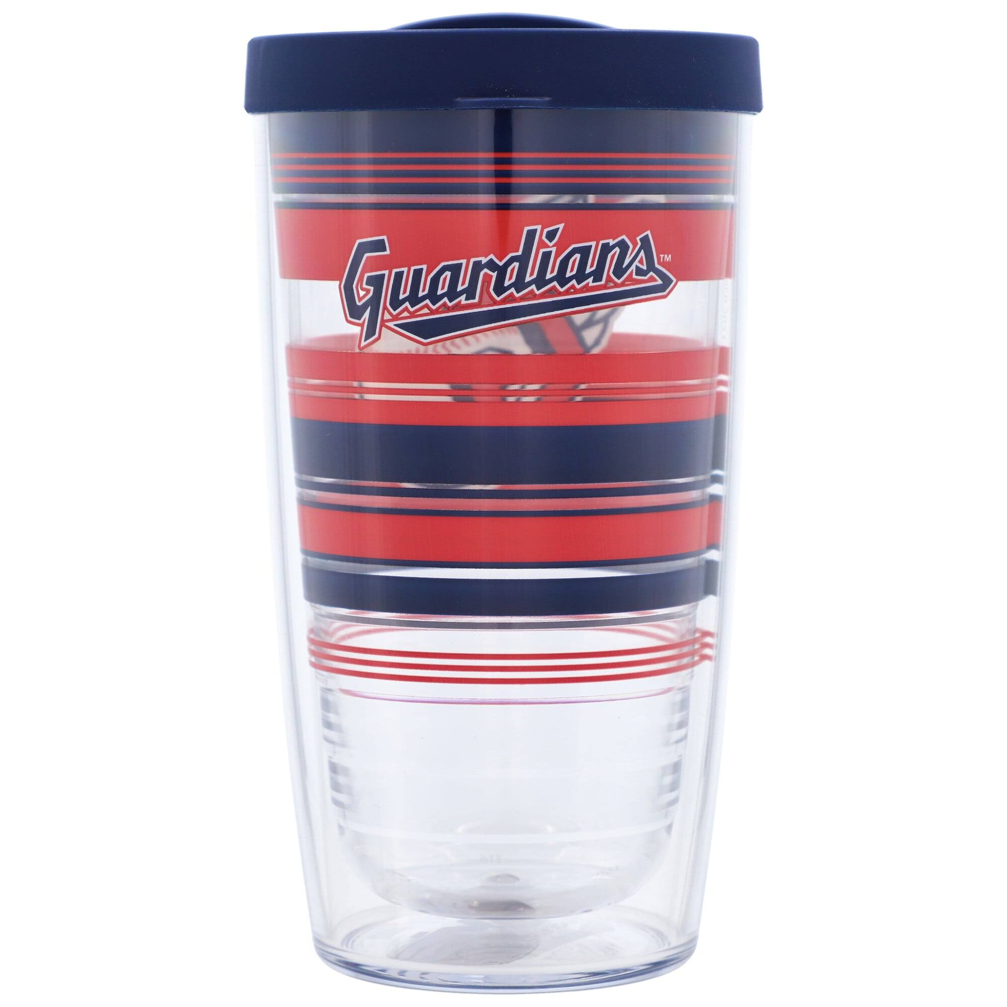 Alt View 1. Tervis - Cleveland Guardians 16oz. Hype Stripes Classic Tumbler - Multicolor.