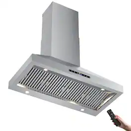 Brano - 48 inches - Externally Vented - Wall Range Hood - Silver