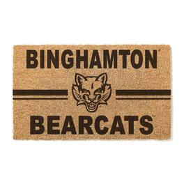 Jardine - Binghamton Bearcats 18" x 30" Team Logo Doormat - Brown