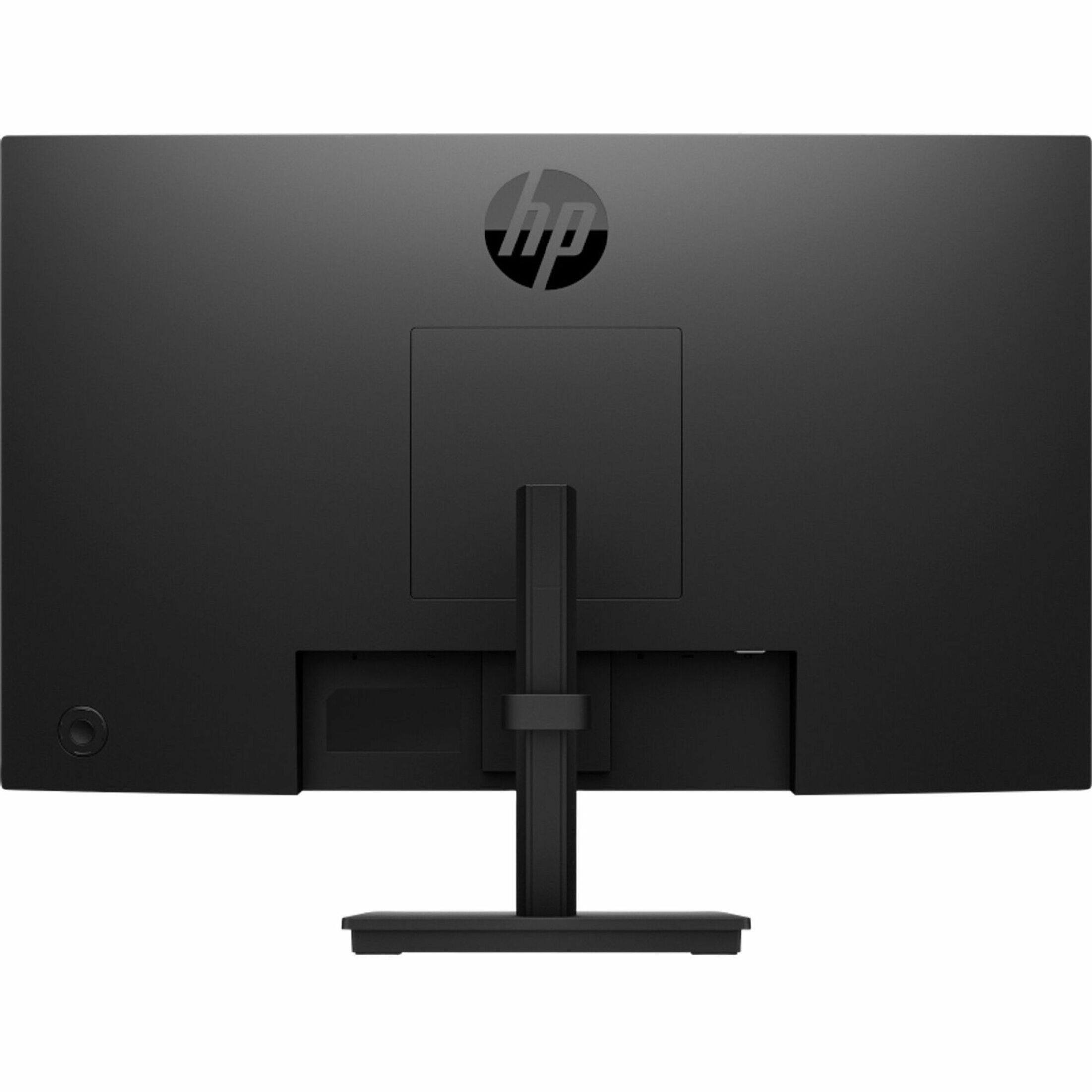 Alt View 11. HP - 23.8-inch IPS LCD FHD 100Hz Monitor (VGA, HDMI) - Black.
