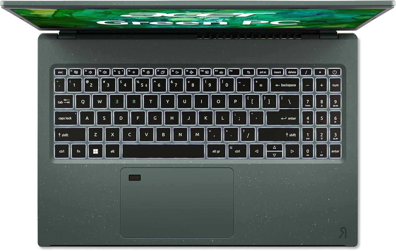 esc 1 2 3 4 5 6 7 8 9 0 backspace tab caps lock A S D F G H J K L : ; . enter shift Z X C V B N M < > ? / ctrl fn alt alt gr shift 1 2 3 4 5 6 7 8 9 0 home end ins del prtsc insert delete