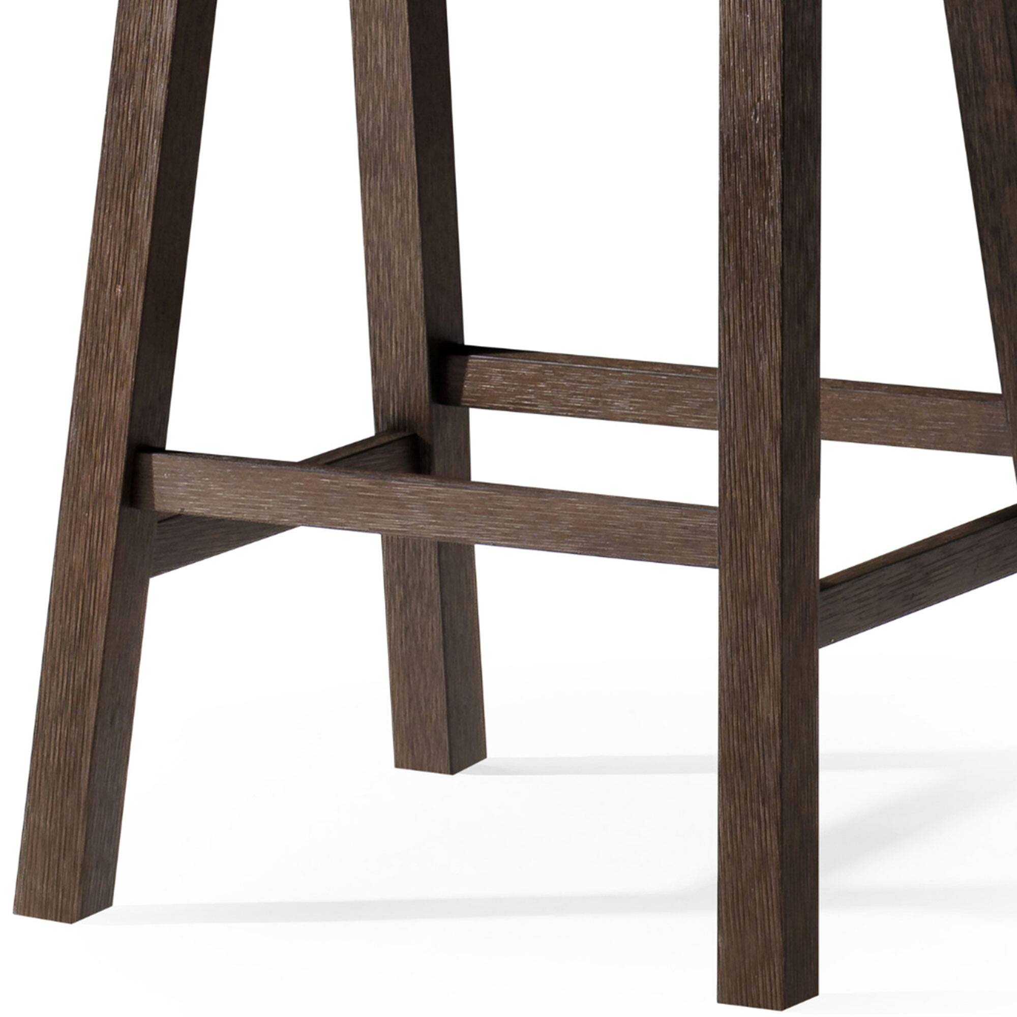 Alt View 5. Maven Lane - 27" Vincent Counter Stool in Antiqued Brown Finish - Antiqued Brown.