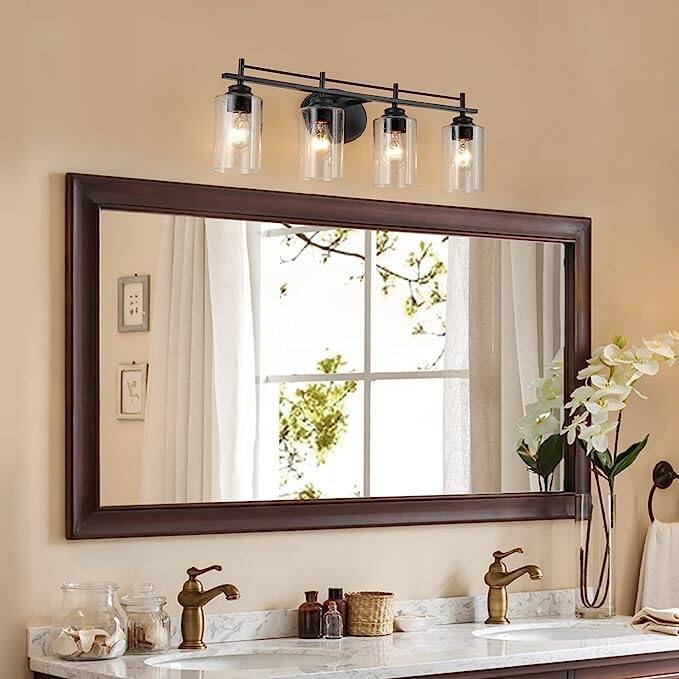 Alt View 3. Comfort Essence - Pack Bubble Glass Lamp Shade Covers Replacements For Light Fixtures Cylinder Globe Shades Pendant Lights Ch - Bubble Glass 5 Pack.