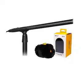Deity - S-Mic 3 Shotgun Microphone with W02 Deluxe Windshield for S-Mic 2S/3S