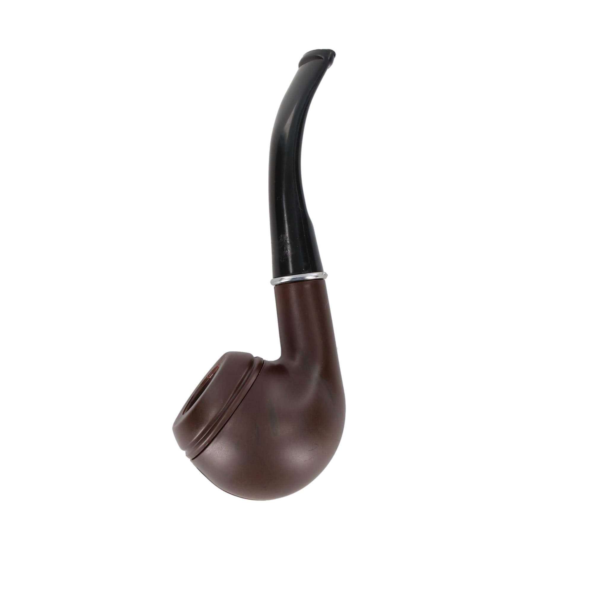 Alt View 3. Forum Novelties - Vintage Black Wood Costume Tobacco Pipe One Size - Black.