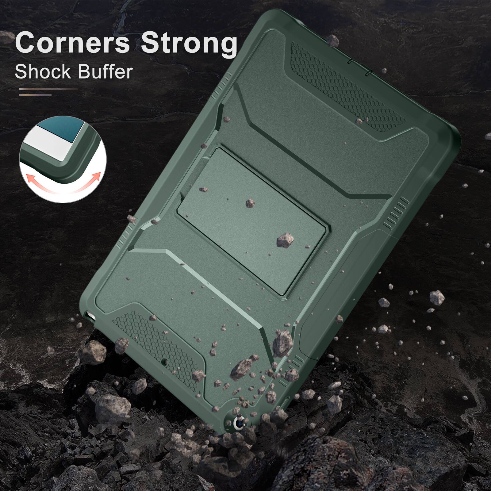Corners Strong  
Shock Buffer