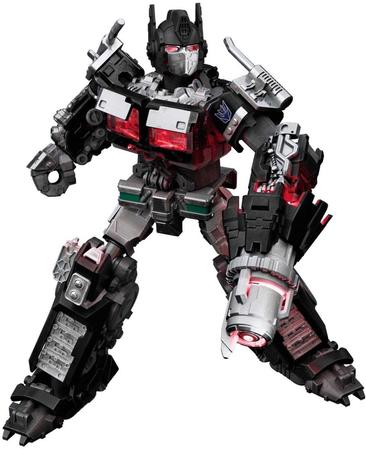 Alt View 2. PopMarket - Blokees - Transformers - Classic Class - 08: Nemesis Prime (Rise of the Beasts) Model Kit   - COLLECTIBLES - Multicolor.