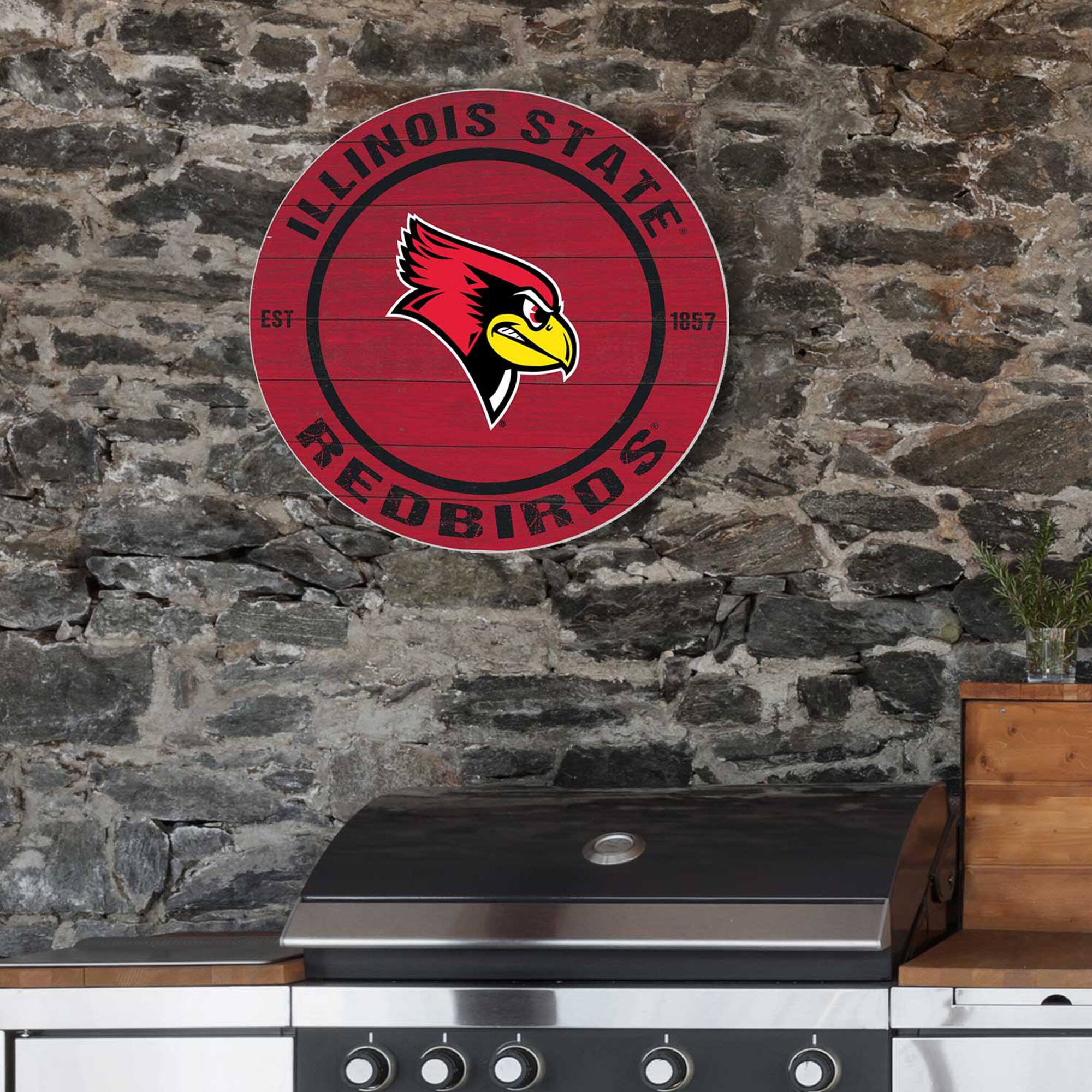 ILLINOIS STATE  
EST 1857  
REDBIRDS