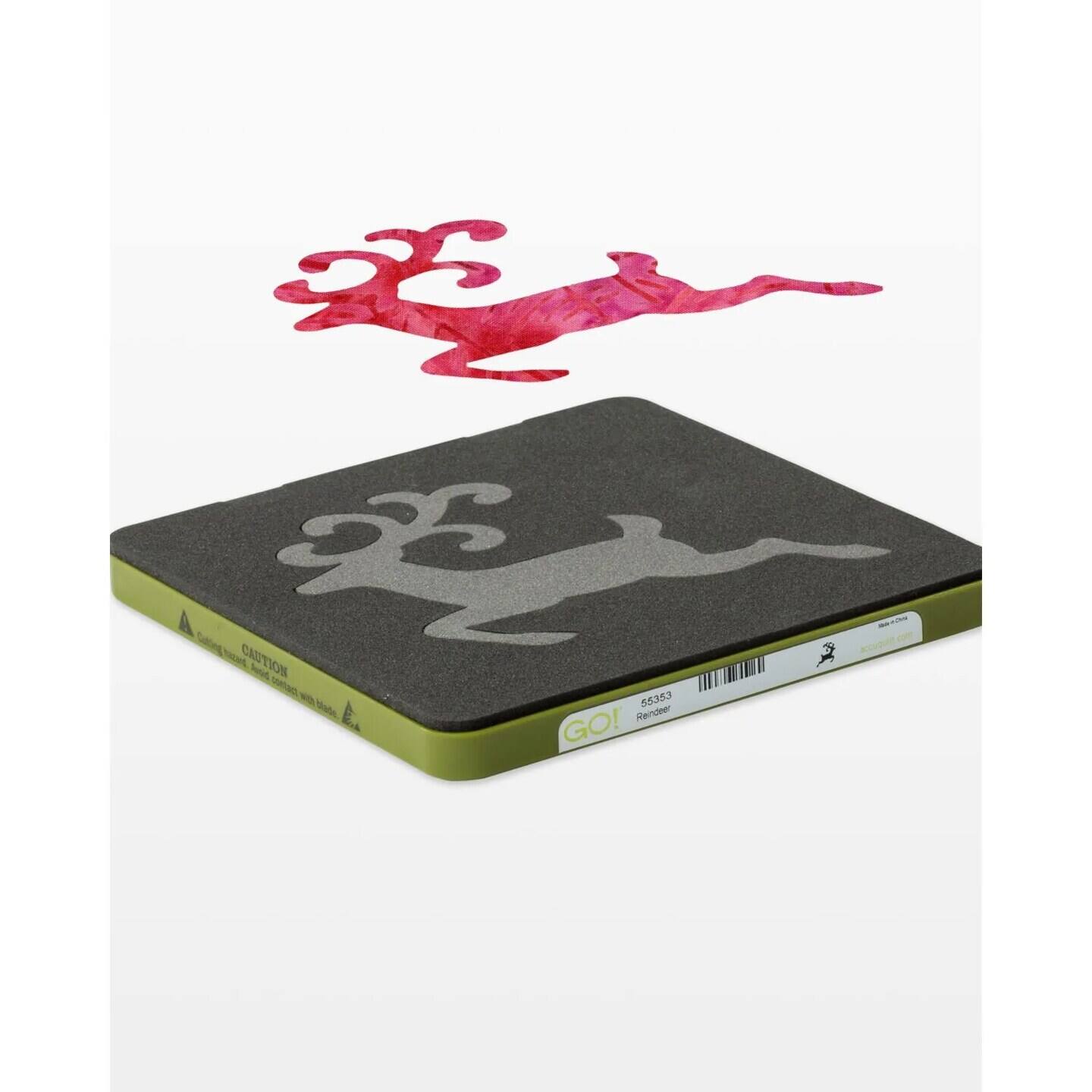 S Caling hed CAUTION boul  - w Made Buk GO! Reindeer 55353 -