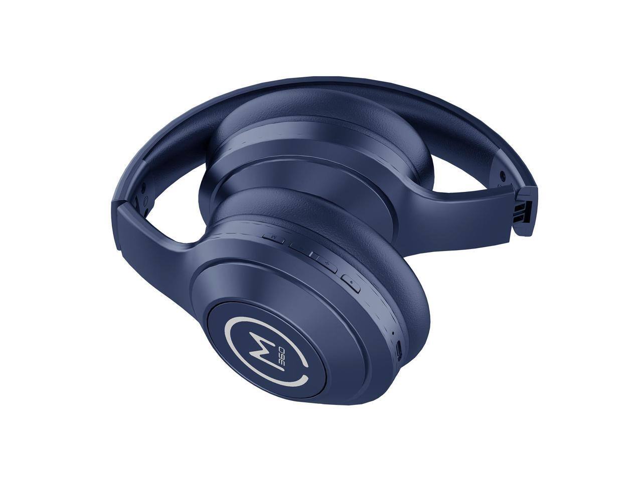 Alt View 10. Morpheus 360 - Morpheus 360 Comfort Plus Wireless Headphones - Bluetooth, Mic, 10H Playtime (Blue) - Blue.